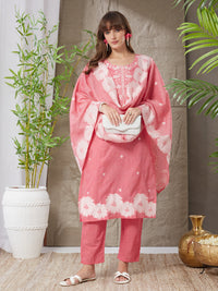 Very Attractive Handloom Cotton Weaving Suit Set