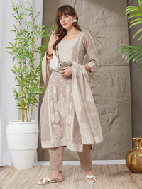 Very Prepossessing Handloom Cotton Weaving Suit Set