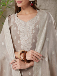Very Lovely Handloom Cotton Weaving Suit Set