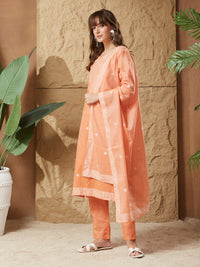 Vintage Handloom Cotton Weaving Suit Set