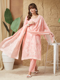 Wedding Pestal Handloom Cotton Weaving Suit Set
