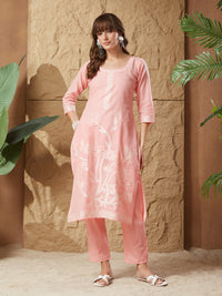 Wedding Pestal Handloom Cotton Weaving Suit Set