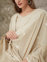 Very Elegant Handloom Cotton Weaving Suit Set