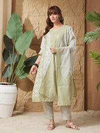 Most Trending Handloom Cotton Weaving Suit Set