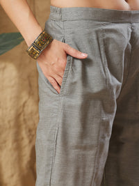 Vintage Handloom Cotton Weaving Suit Set