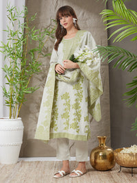 Very Pretty Handloom Cotton Weaving Suit Set