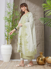 Very Pretty Handloom Cotton Weaving Suit Set