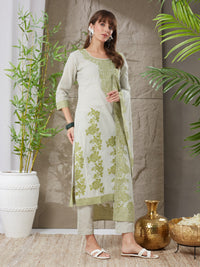 Very Pretty Handloom Cotton Weaving Suit Set