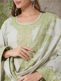 Very Pretty Handloom Cotton Weaving Suit Set
