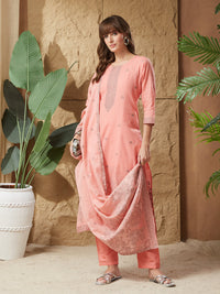 Vintage Handloom Cotton Weaving Suit Set