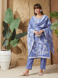 Royal Heritage Handloom Cotton Weaving Suit Set
