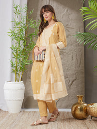 Very Ravishing Handloom Cotton Weaving Suit Set