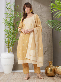 Very Ravishing Handloom Cotton Weaving Suit Set