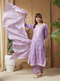 Most Stunning Handloom Cotton Weaving Suit Set