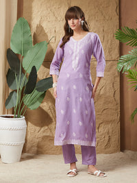 Most Stunning Handloom Cotton Weaving Suit Set