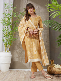 Very Heavenly Handloom Cotton Weaving Suit Set