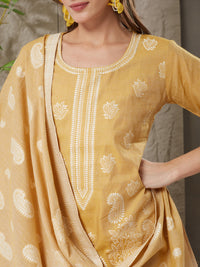 Very Heavenly Handloom Cotton Weaving Suit Set