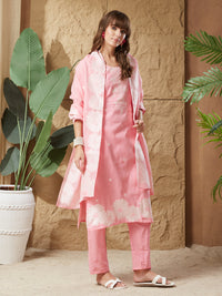 Royal Ethnic Handloom Cotton Weaving Suit Set