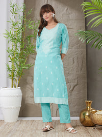 Very Pretty Handloom Cotton Weaving Suit Set