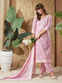 Heritage Handloom Cotton Weaving Suit Set