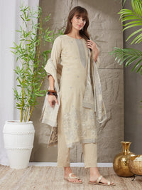 Very Lovely Handloom Cotton Weaving Suit Set