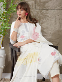 Ravishing Handloom Cotton Weaving Suit Set