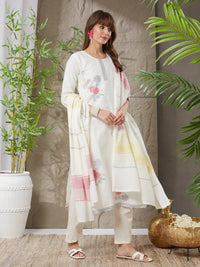 Ravishing Handloom Cotton Weaving Suit Set