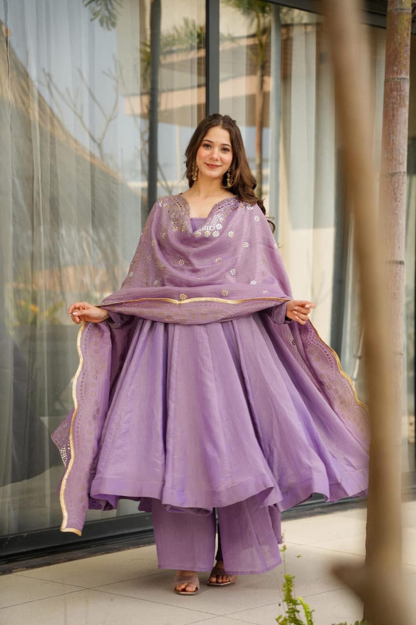 Onira Grace Chinon Suit Set