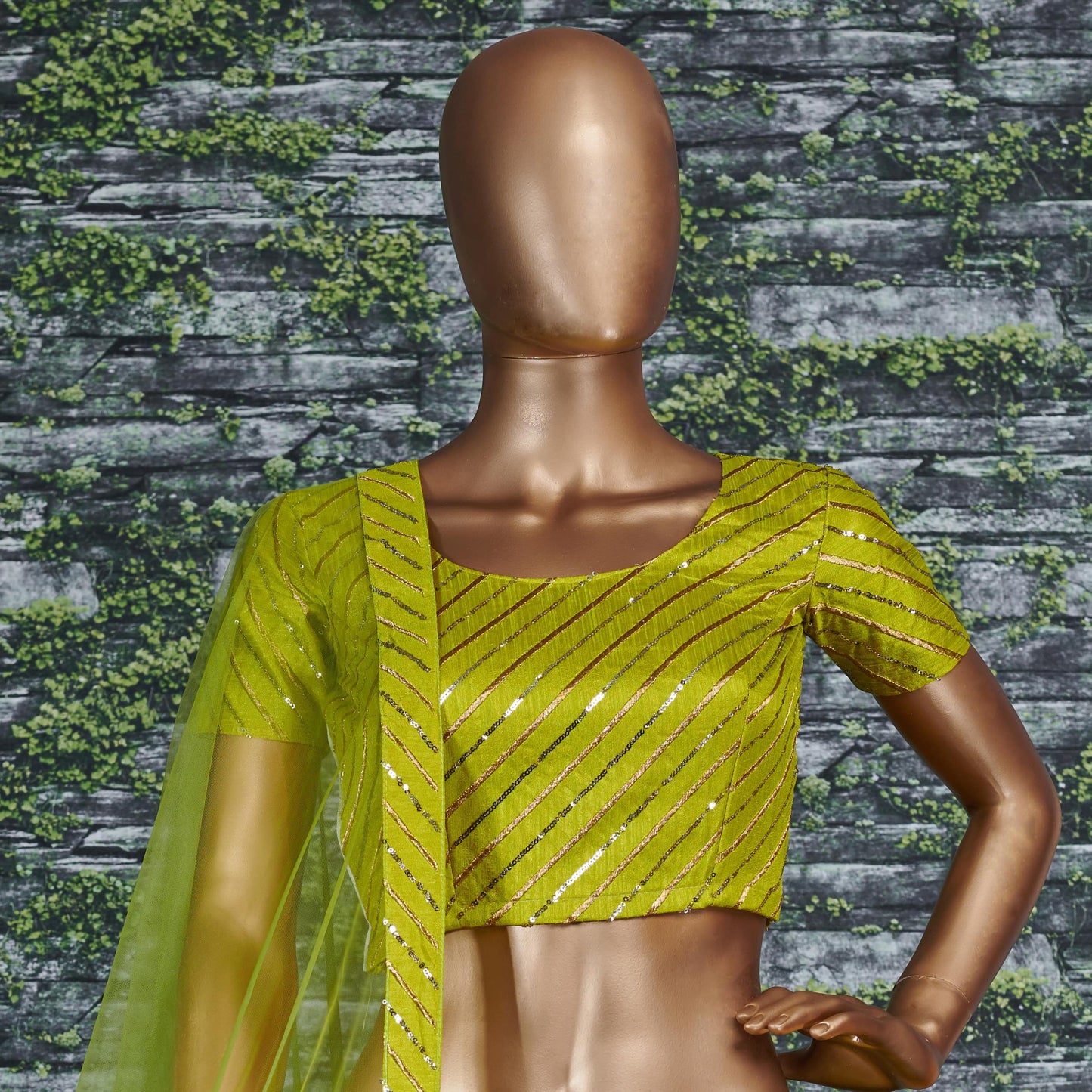 Neon Luxe Banglory Silk Designer Lehenga Choli Set