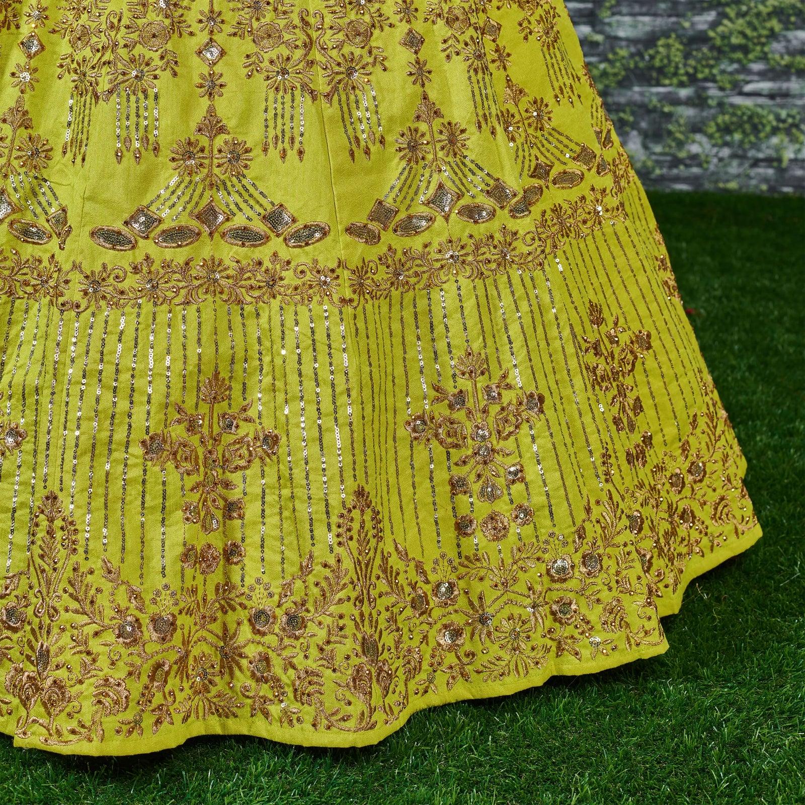 Neon Luxe Banglory Silk Designer Lehenga Choli Set