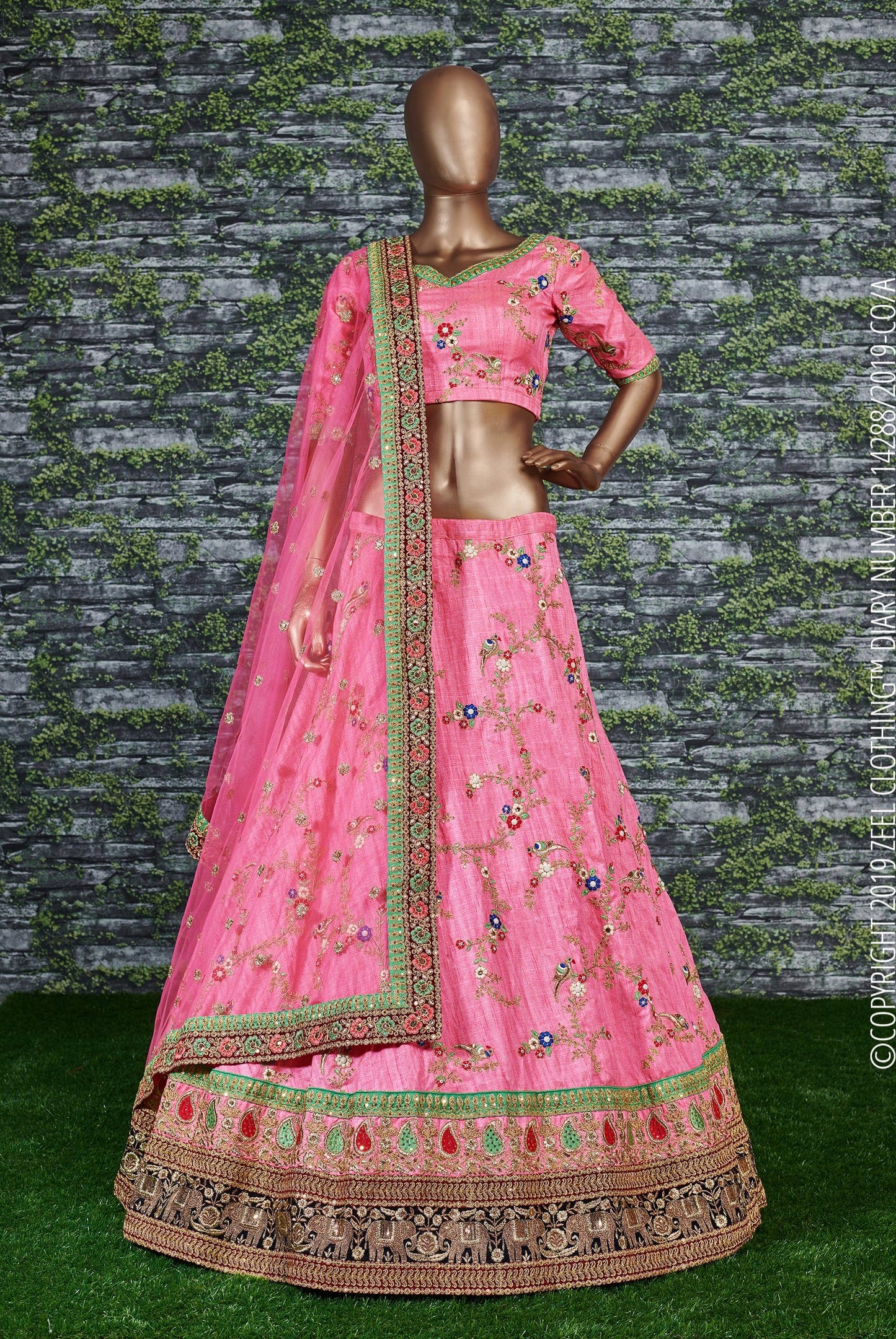 Sapphire Grace Art Silk Lehenga Choli Set