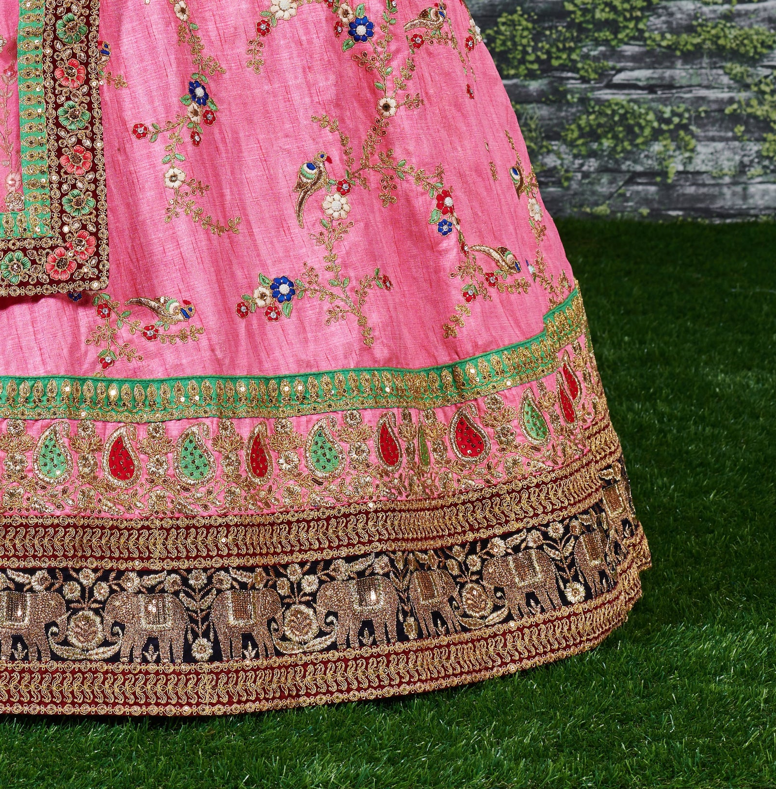 Sapphire Grace Art Silk Lehenga Choli Set