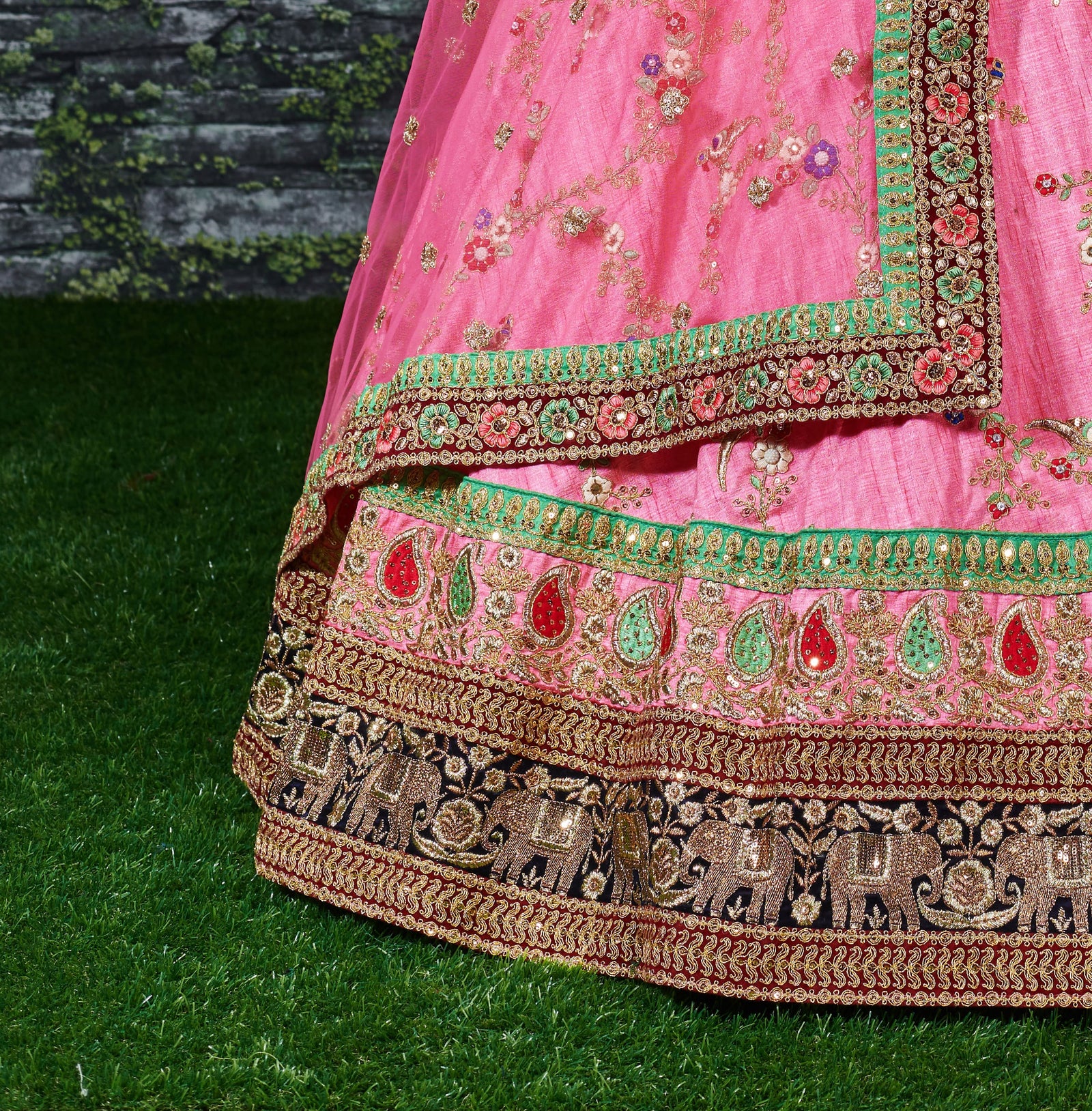 Sapphire Grace Art Silk Lehenga Choli Set