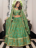 Mint Royale Embroidered Lehenga Set