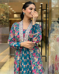 Rama Embroidered Cotton Suit Set