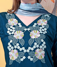 Rama Embroidered Rayon Suit Set