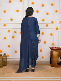 Rama Mehira Embroidered Rayon Suit Set